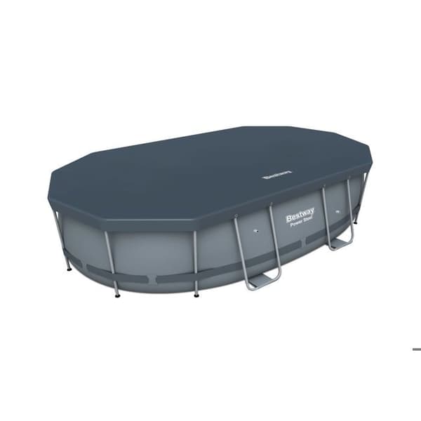 Bestway Levant Oval Poolöverdrag 424 x 250 cm