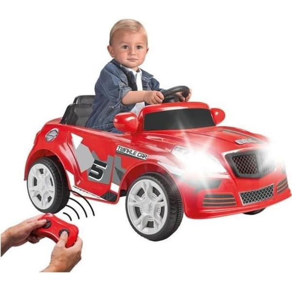 12V Twinkle Car R/C Elbil - Röd - FEBER
