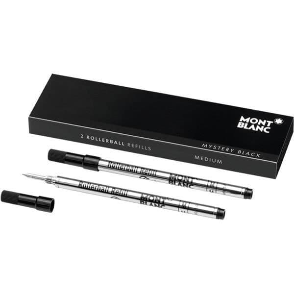 1 Montblanc ® mellansvart rollerball refill