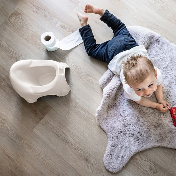 Lärande kopp - THERMOBABY - INITIO - Vit kräm