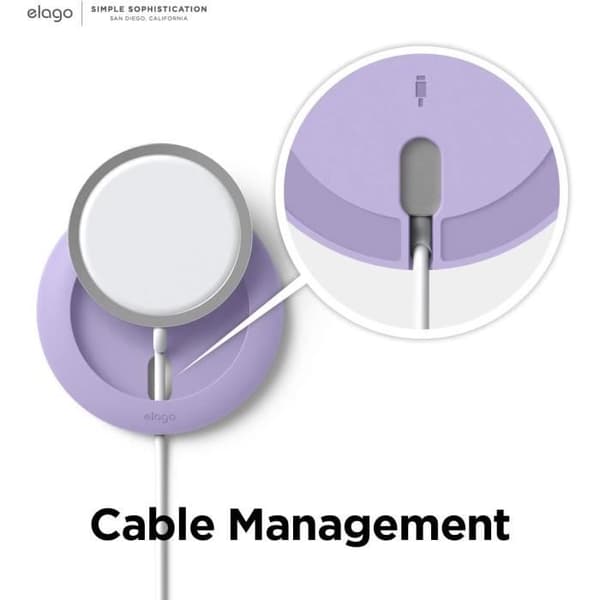 Elago Laddningsplatta för MagSafe Lavender