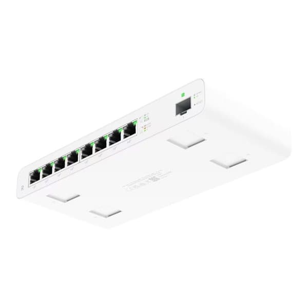 Router - UBIQUITI - UISP-R - Gigabit Ethernet - Vit - POE MicroPop