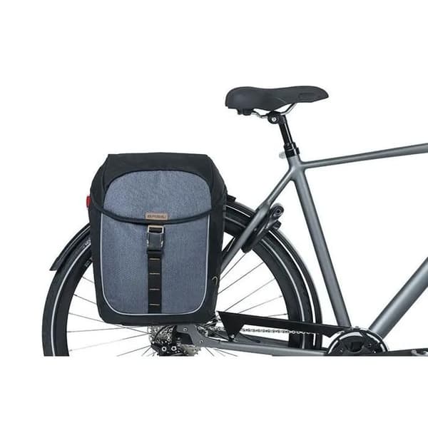 Cykelväska - BASIL - Miles Dubbel - 32L - Vattentät - MIK-system