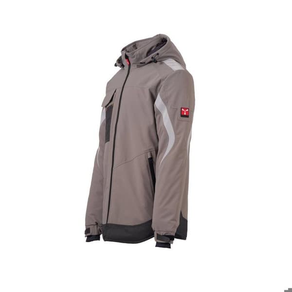 Arbetsjacka Payper Wear Wonder Lite Pad - rök/svart