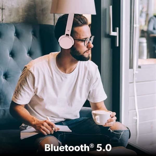 Bluetooth-hörlurar - TNB - Singel 2 - Batteritid 8 timmar - Rosa - Svettålig