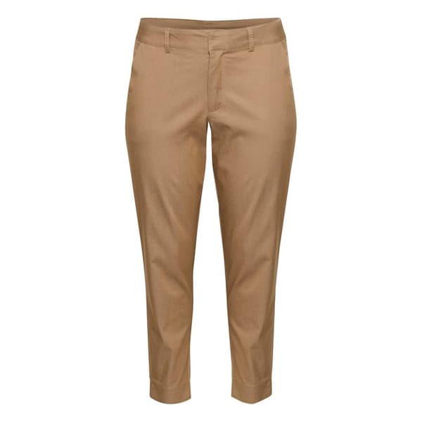 Kvinna 7/8 chinos KAFFE Curve Leana