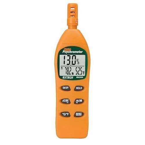 EXTECH Digital Psykrometer Rh300 hörlurar - EXTRH300