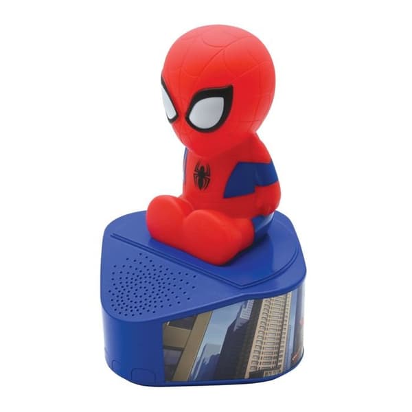 Bluetooth-högtalare med lysande Spiderman-figur