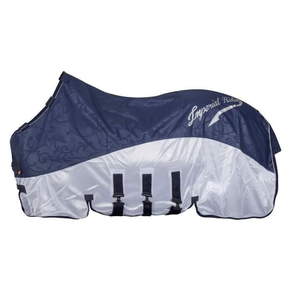 Imperial Riding Supertorr hästflugmatta - marinblå - 165 cm