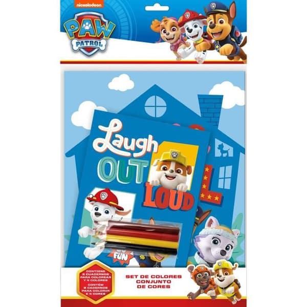 Nickelodeon Paw Patrol Junior 6-delad färgset