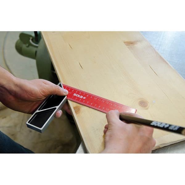 Snickarsvans - Sola - SRC250 - 250x145mm - Svart - Legerat stål