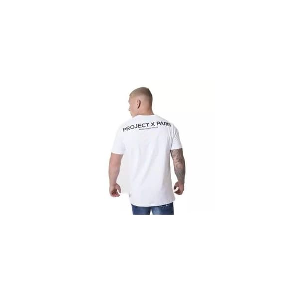 T-shirt med logotyp - PROJECT X PARIS - Herr - Korta ärmar - Vit