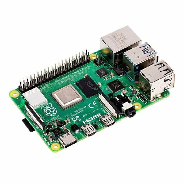 Raspberry Pi 4B, 4x 1,5 GHz, 4 GB RAM, WiFi & BT, SoC-Mini-Mainb 0,000000 Svart