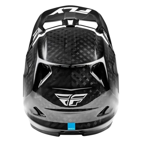 Fly Racing Werx-R Carbon Solid - svart kolfiber