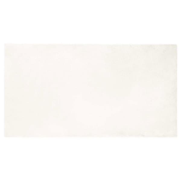 Teppe falsk pels VIDAXL Olite crème 60 x 110 cm – mjuk polyester, rektangulär