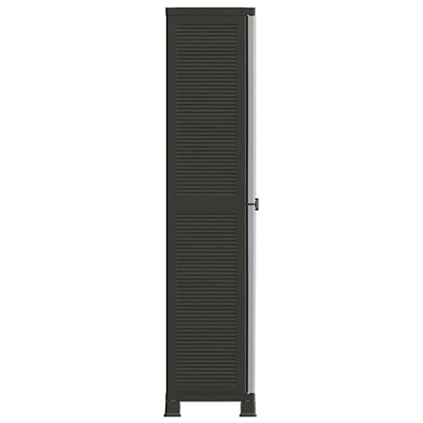 vidaXL Plastskåp 68x39x171,5 cm 337902