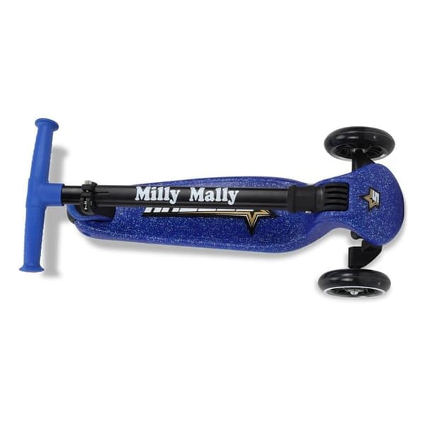 Scooter - Milly Mally - Sparky - Blå - 3 hjul - Fällbar