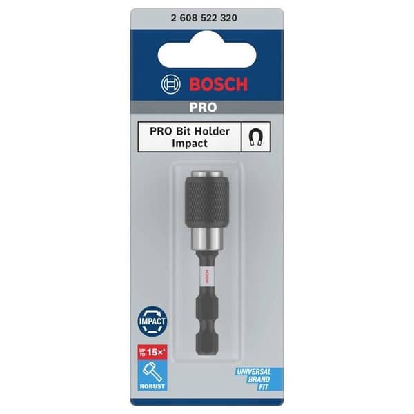 Bitshållare - Bosch - 2608522320 - 1 st - Längd 60 mm - Impact Control