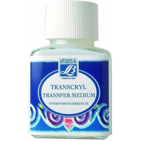 Bildöverföring - Colart - Transcryl - 75 ml flaska - Idealisk för icke-blankt papper