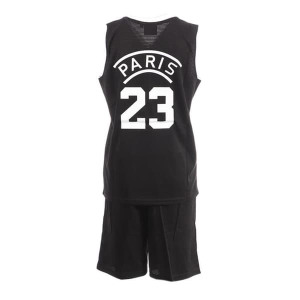 Junior basketset - SPORT ZONE - PARIS - Svart - 12 år - 100% polyester