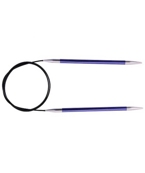 Cirkulära stickor - KNITPRO - KP47129 - Aluminium - 80 cm - 4 mm - Blå