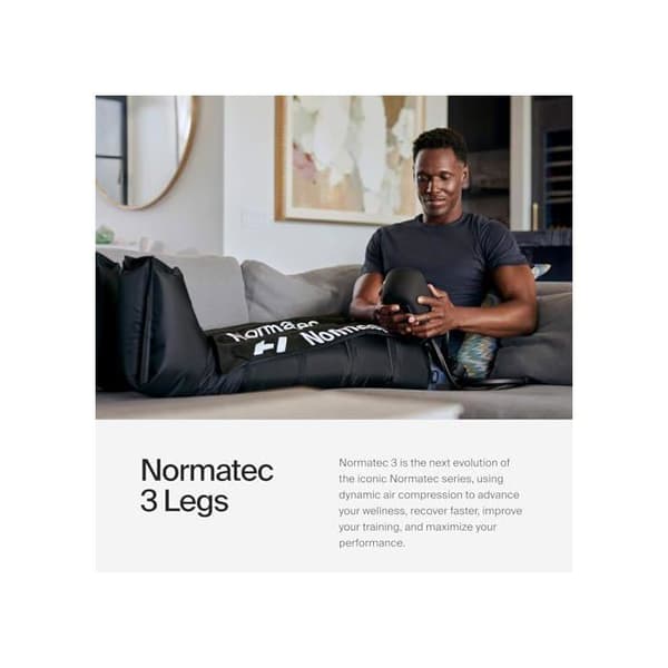 Återvinning system - HYPERICE - Normatec 3 - Dynamisk luftkompression - Autonomi 120 min - Trådlös