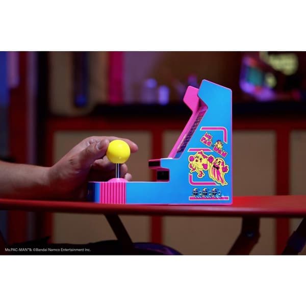Min Arcade - Joystick Spelare Bärbar Ms. Pac-Man