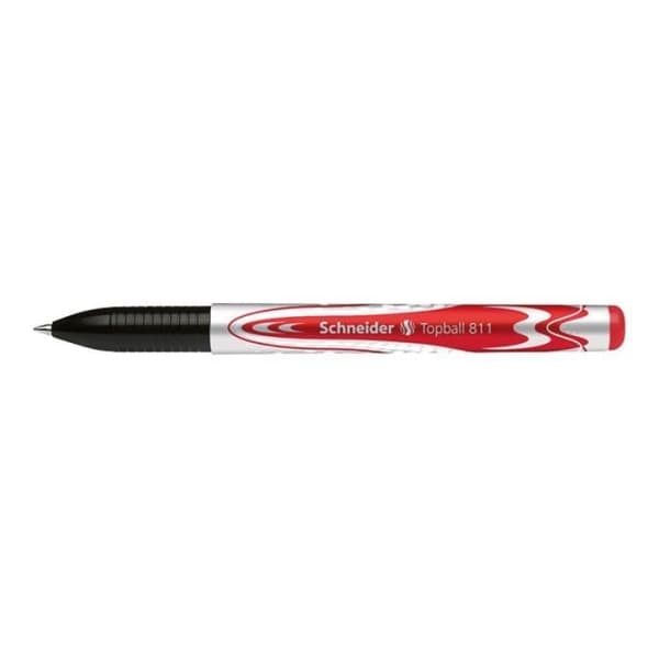 Schneider Topball 811 Roller röd 0,5 mm fin