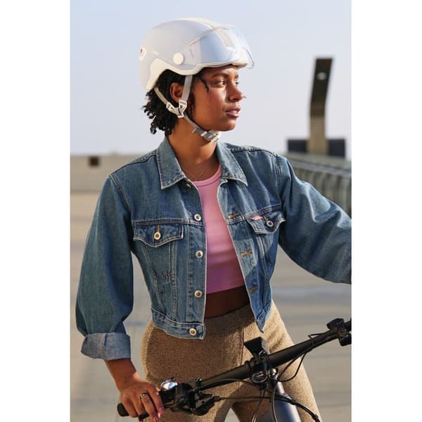 Casque Abus HUD-Y Ace - ren vit