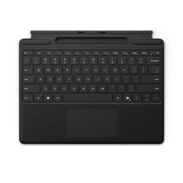 Tangentbord - Microsoft - Surface Pro - Slim Pen 2 - Ergonomisk - Bakgrundsbelyst - Svart