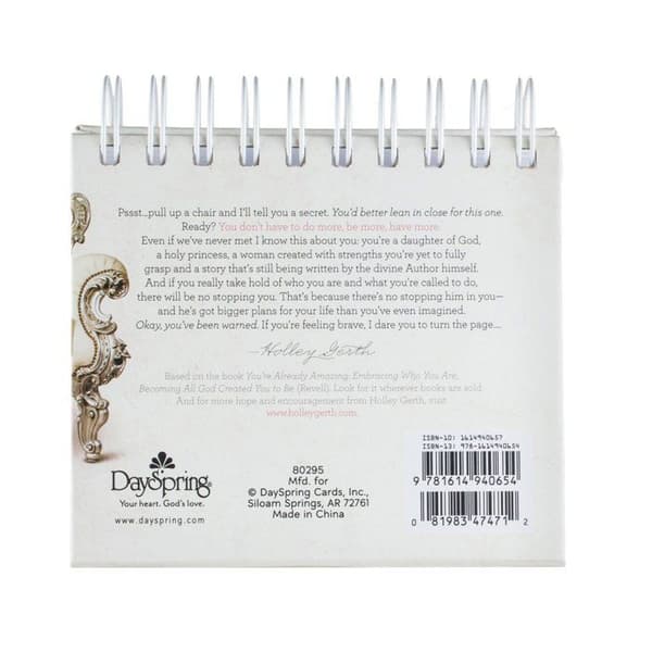 Kalender - block med almanacka Dayspring - 80295