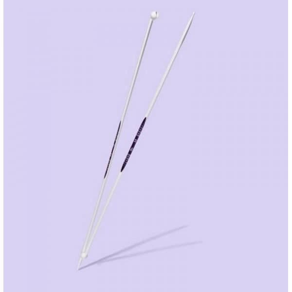 Stickor - PRYM - Ergonomi - 40 cm - N° 7 - Triangulär skaft, rundade spetsar