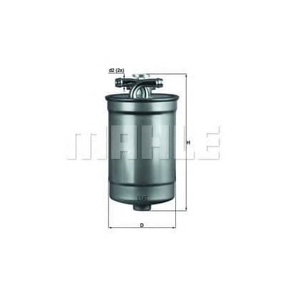 MAHLE ORIGINAL, KL 554D, BRÄNSLEFILTER