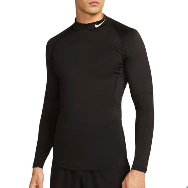 Nike Pro Dri-FIT Mock LS Herrskjorta