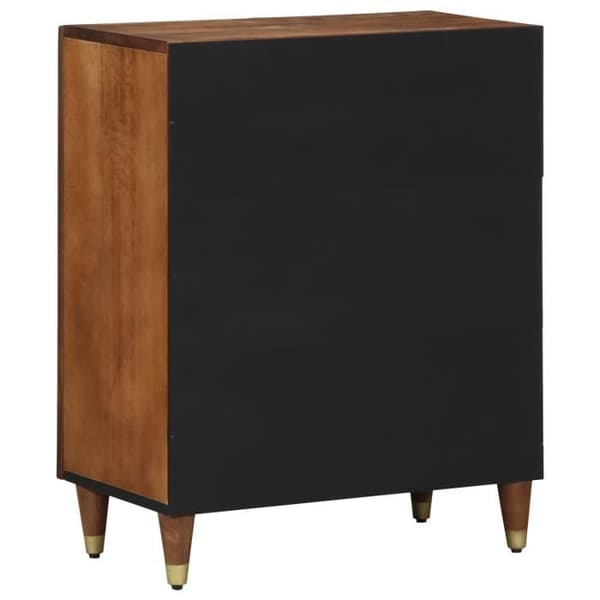 Buffé 60x33x75 cm i massiv mangoträ