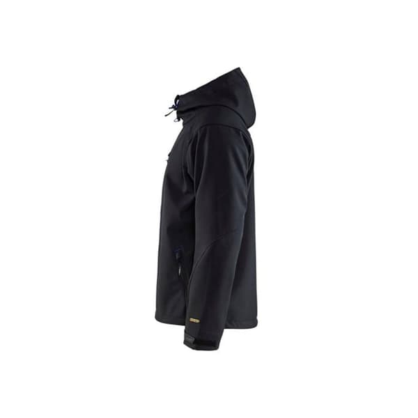 Vinterjacka Softshell med huva - Blaklader -...