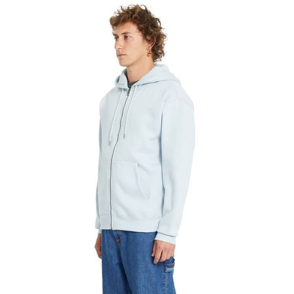 Sweat Volcom Single Stone Zip Carolina Blue Herr