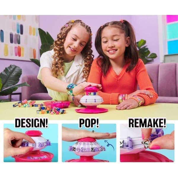 SPIN MASTER COOL MAKER - POP STYLE PACK STRASS OCH PAILLETTAR Pop Style Armbandmaskin