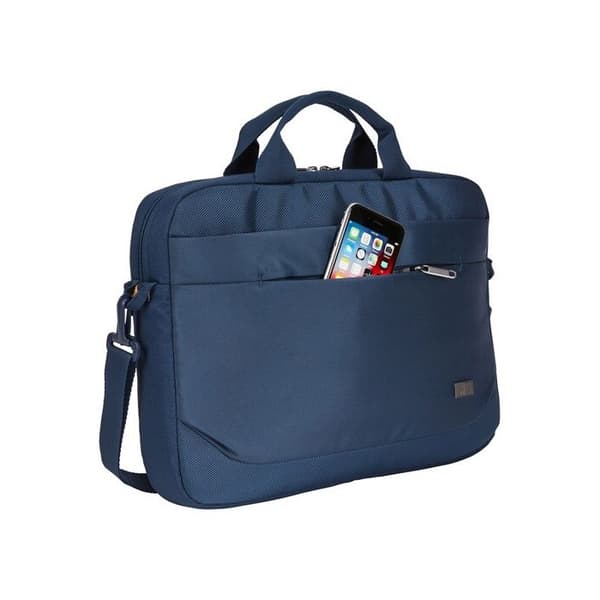 Bärväska för bärbar dator - CASE LOGIC - ADVA-114 - 13"/14" - Blå - Polyester