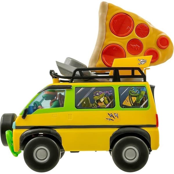 NINJA TURTLES FJÄRRKONTROLLERADE FORDON NINJA TURTLES PIZZA BLASTER RC 710