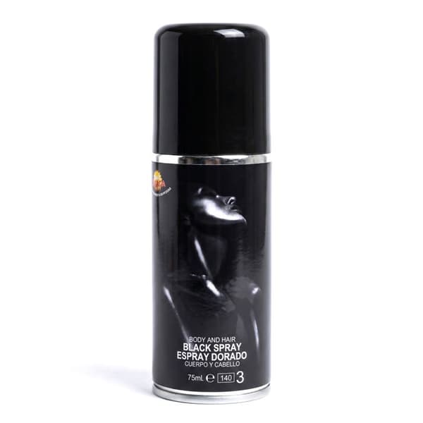 Svart kroppsspray 75 ml