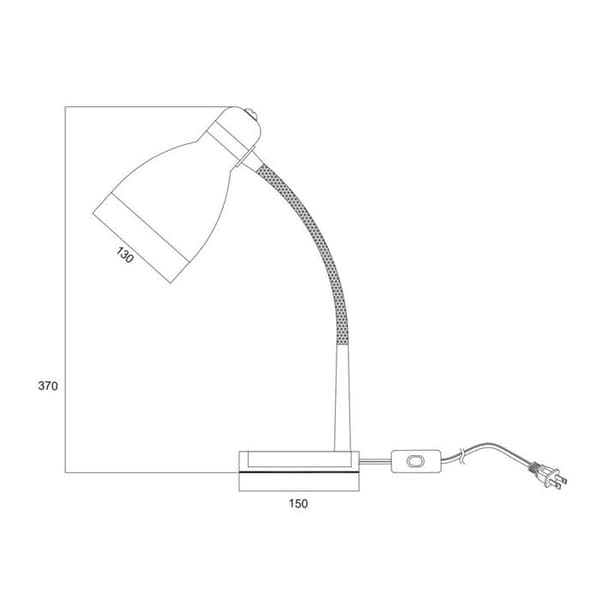 Bordslampa DOMOLETTI TIMBER MT29988A-1, 40 W, E27
