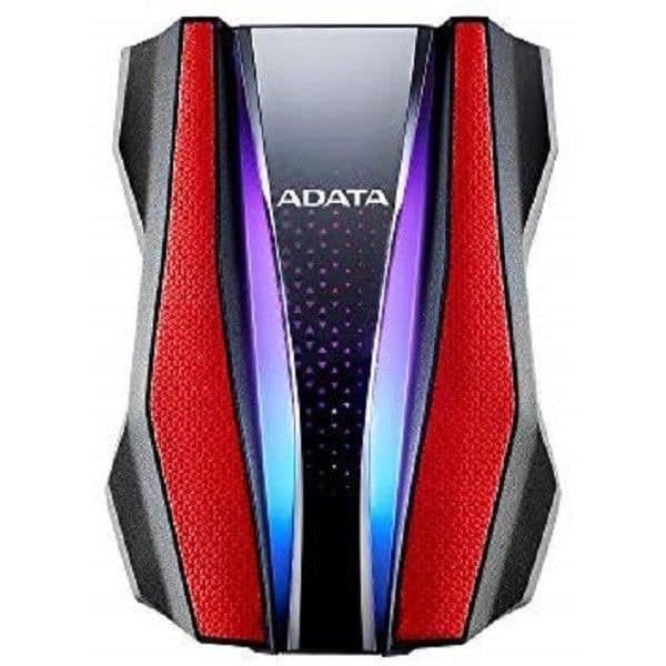 A-DATA HD770 2TB extern hårddisk Röd - AHD770G-2TU32G1-CRD