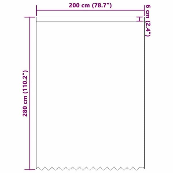 Blommönstrad spetsgardin - vidaXL - 280x200 cm - Vit - Polyester - Ljusfiltrerande - Flexibel installation