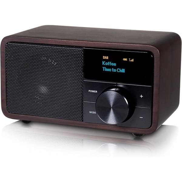 Bordradio - Kathrein - DAB+ 1 - Bluetooth - FM - Mörkt trä