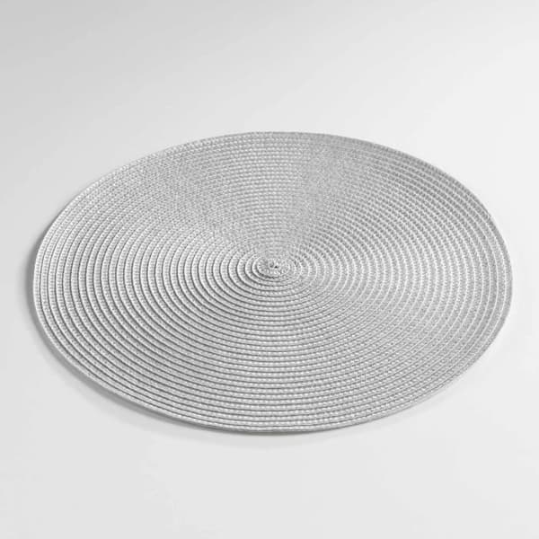 Duk - DECORLINE - Zebulon - 35 cm - Grå - Polypropylen