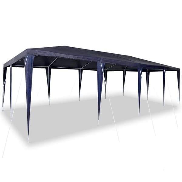 Blå Festtält 8x4 m PE