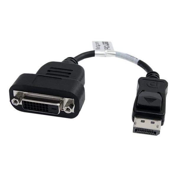DisplayPort till DVI-adapter - StarTech.com - DP2DVIS - 1920x1200 upplösning - HDCP-kompatibel
