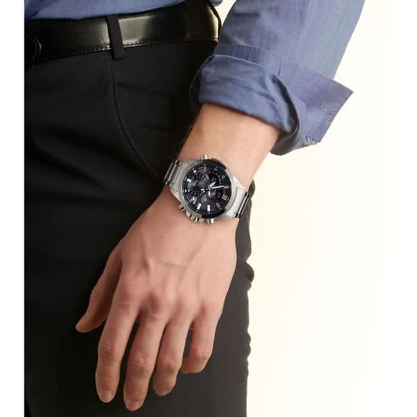 Klocka - CASIO - ECB-30D-1AEF - 52,3mm - Silver