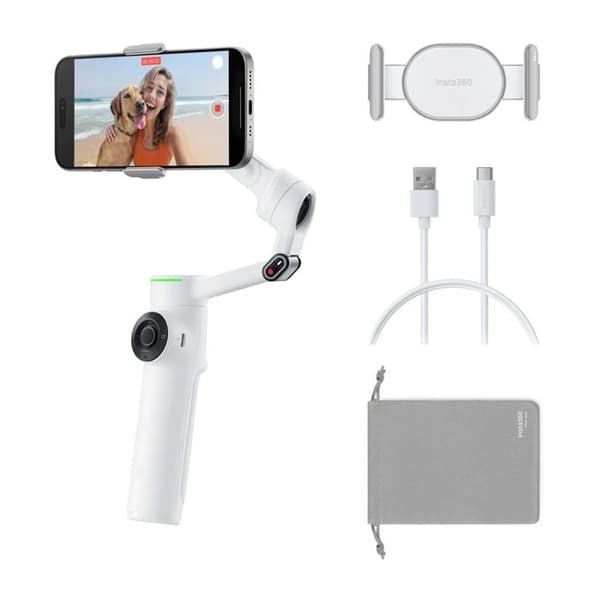Pack Stabiliser Telefont Insta360 Gimbal Flow 2 Pro Ai Tracker
